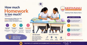 Young student doing homework